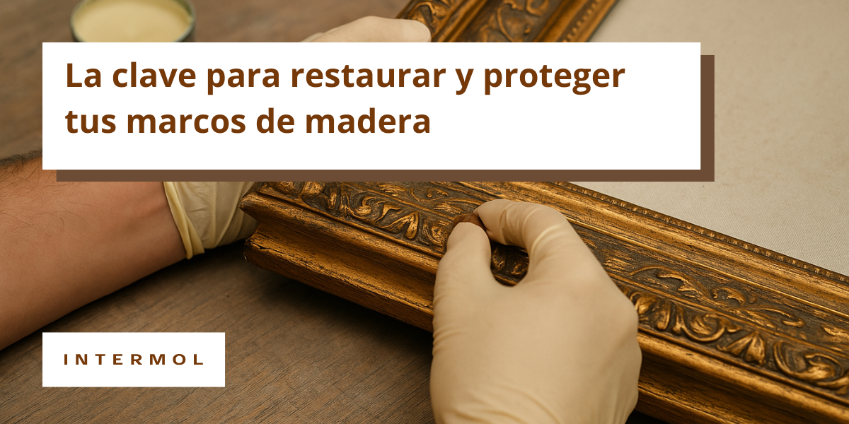 restaura marcos de madera